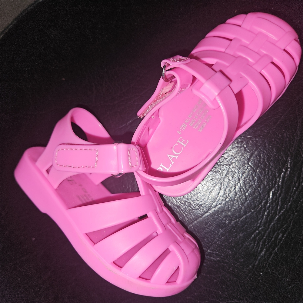 Pink Baby Sandals 3